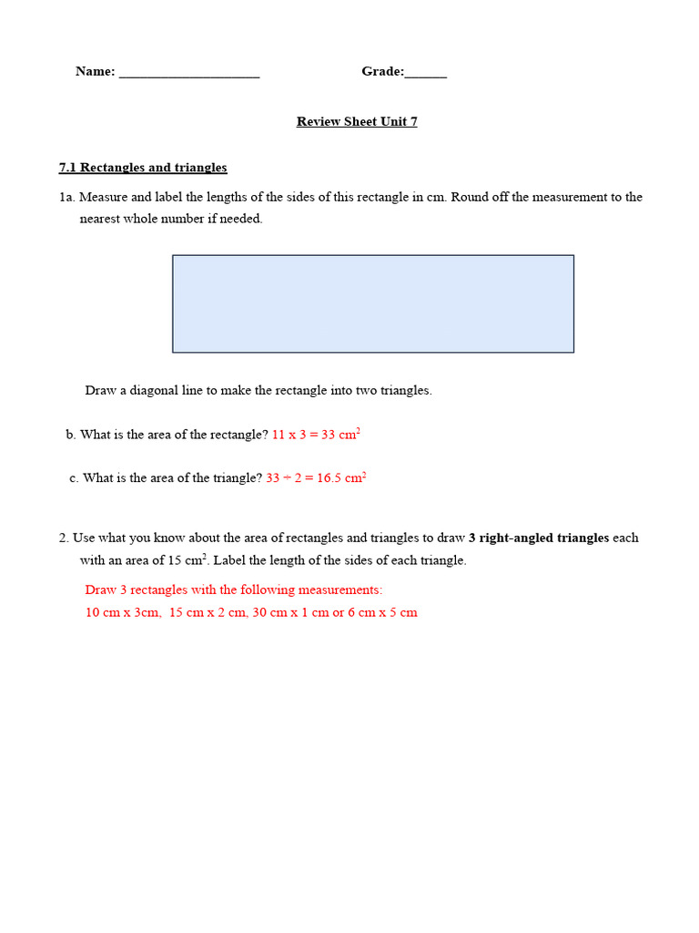 grade-6-review-sheet-unit-7-answer-key-pdf-area-triangle