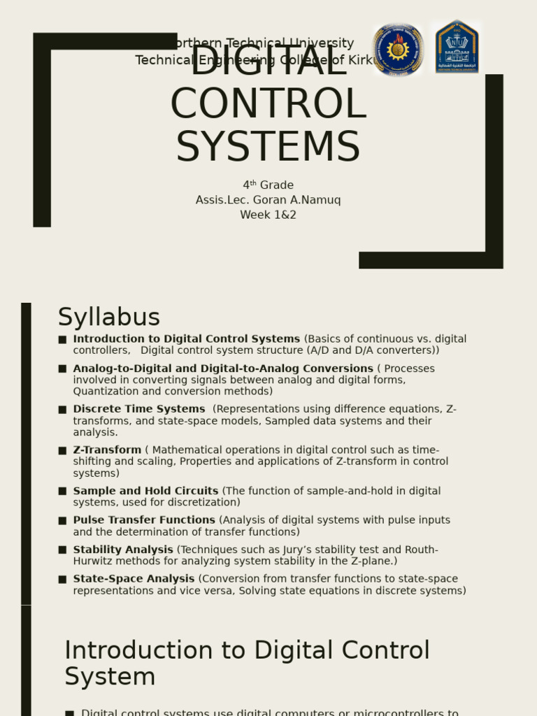 Week 1&2 | PDF | Analogue Electronics | Analog To Digital Converter