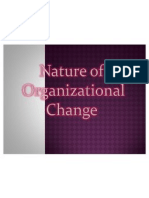Nature of Organizational Change