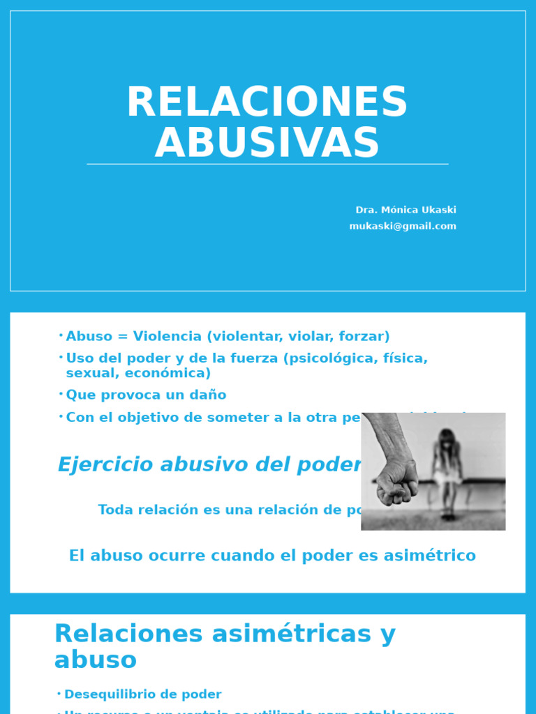 Relaciones Abusivas | PDF | Violencia | Violación