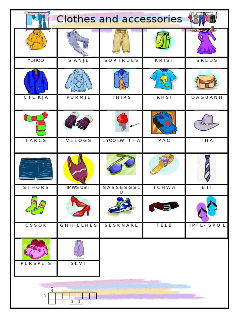 Clothes and Seasons | PDF