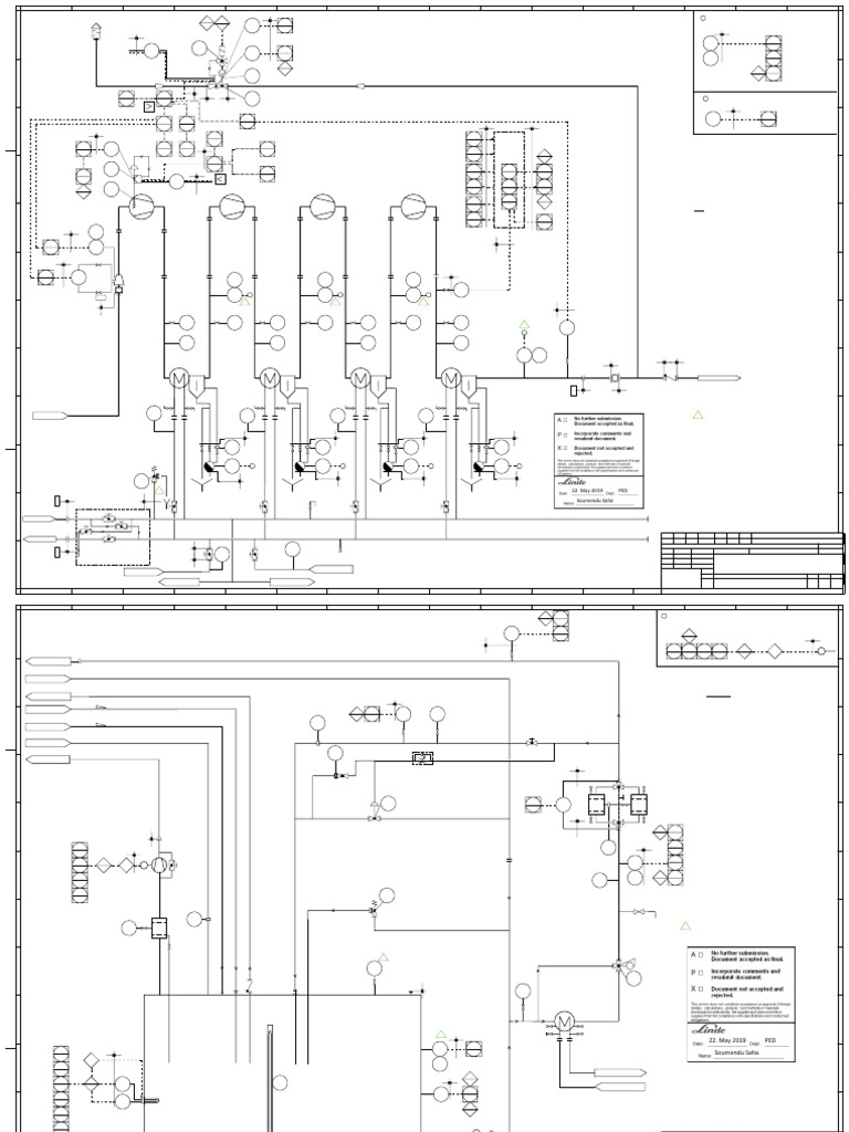Air Compressor P&ID Diagram Overview | PDF | Gas Technologies ...