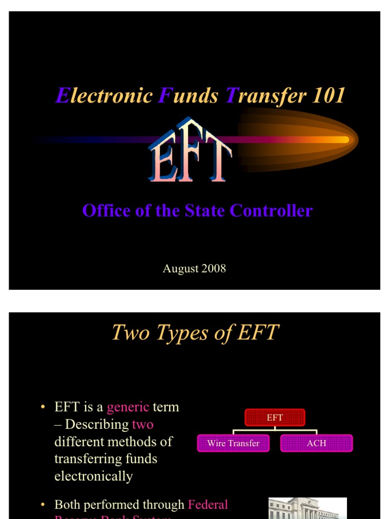 EFT101 Cheque Wire Transfer Free 30day Trial Scribd