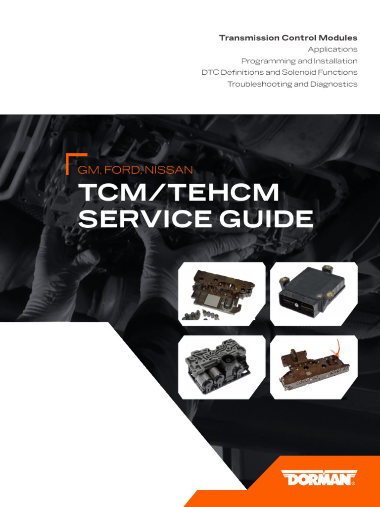GM TCM/TEHCM Service Guide | PDF | Industries | Chevrolet