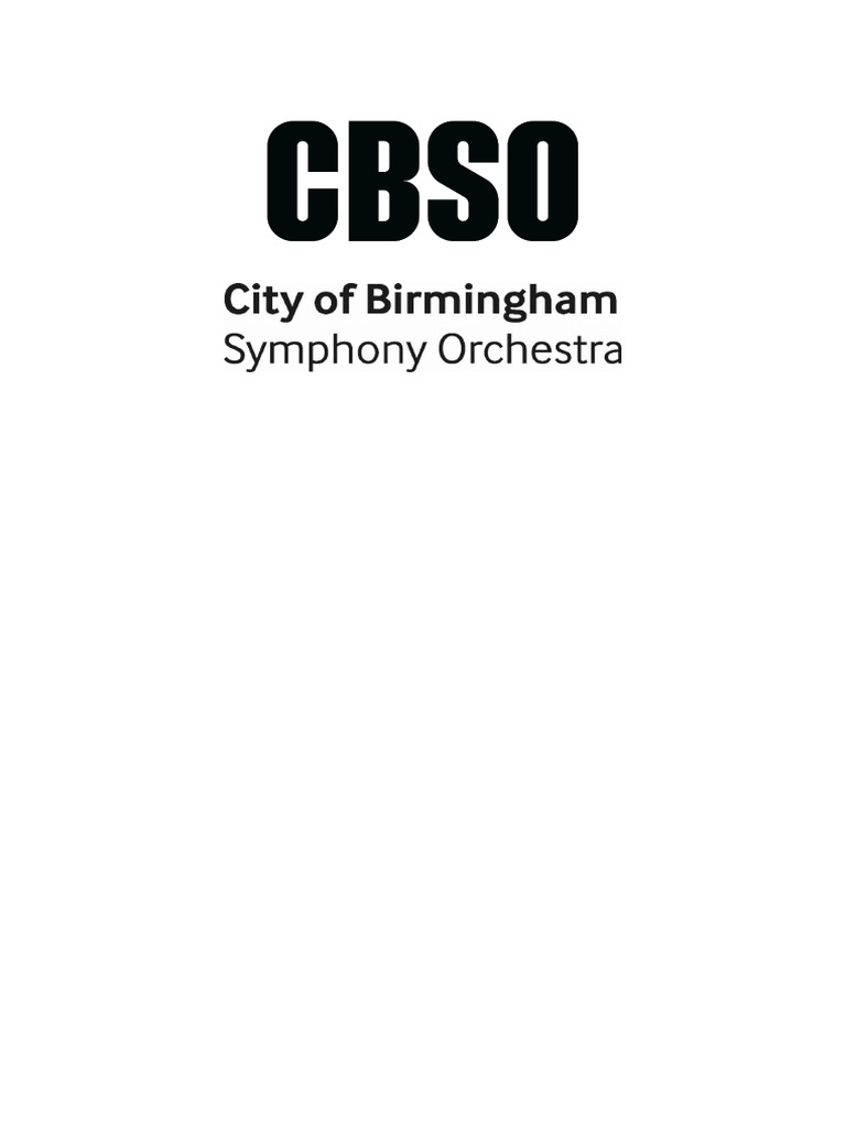 CBSO Youth Orchestra Violin Audition Guide | PDF