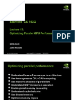 Optimizing Gpu Performance