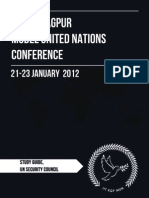 UN Security Council Study Guide - IIT KGP MUN 2012