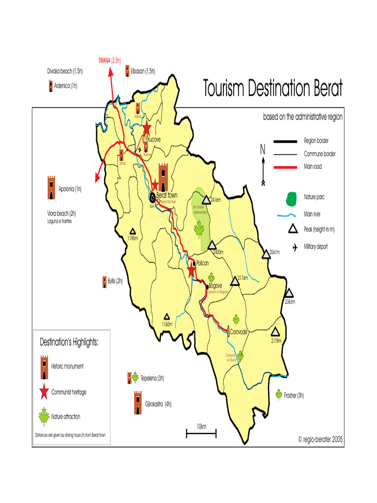 Explore Berat: Nature & Heritage Guide | PDF