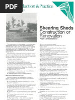 Download NZ Shearing Sheds Construction or Renovation 1981 by Nigel Dalton SN79732199 doc pdf