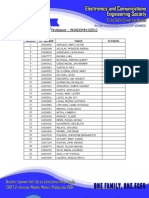 Subject List - Eces