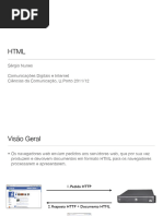 História do HTML: Evolução e Impacto | PDF | Html | Xhtml