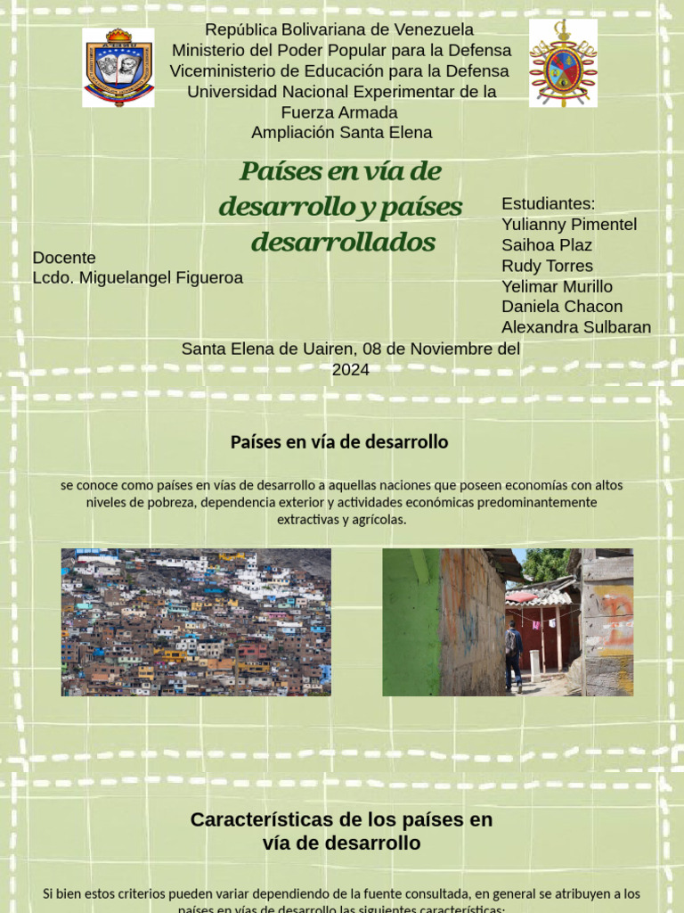 Desarrollo y Subdesarrollo | PDF | Pobreza | Pobreza e indigencia