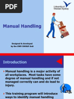 Manual Handling Checklist | PDF | Safety | Prevention