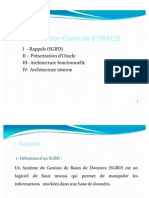 Chap1 Présentation Générale de ORACLE