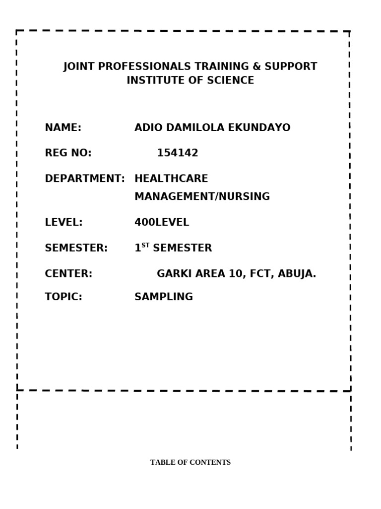What Is Sampling | PDF | Sampling (Statistics) | Applied Mathematics