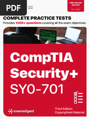 【Ver.9.02未使用】Abitus CIA問題集Part III CompTIA Security+ SY0-701 Practice Tests & PBQs - Exam SY0