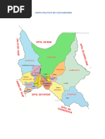 Mapa Politico de Cochabamba | PDF
