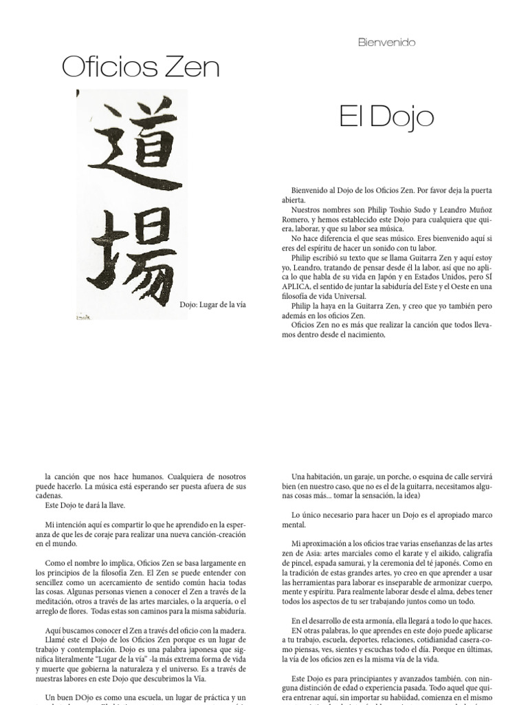 Of Zen | PDF | zen | Kárate