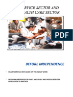 Health Care and Hospital Service Sector