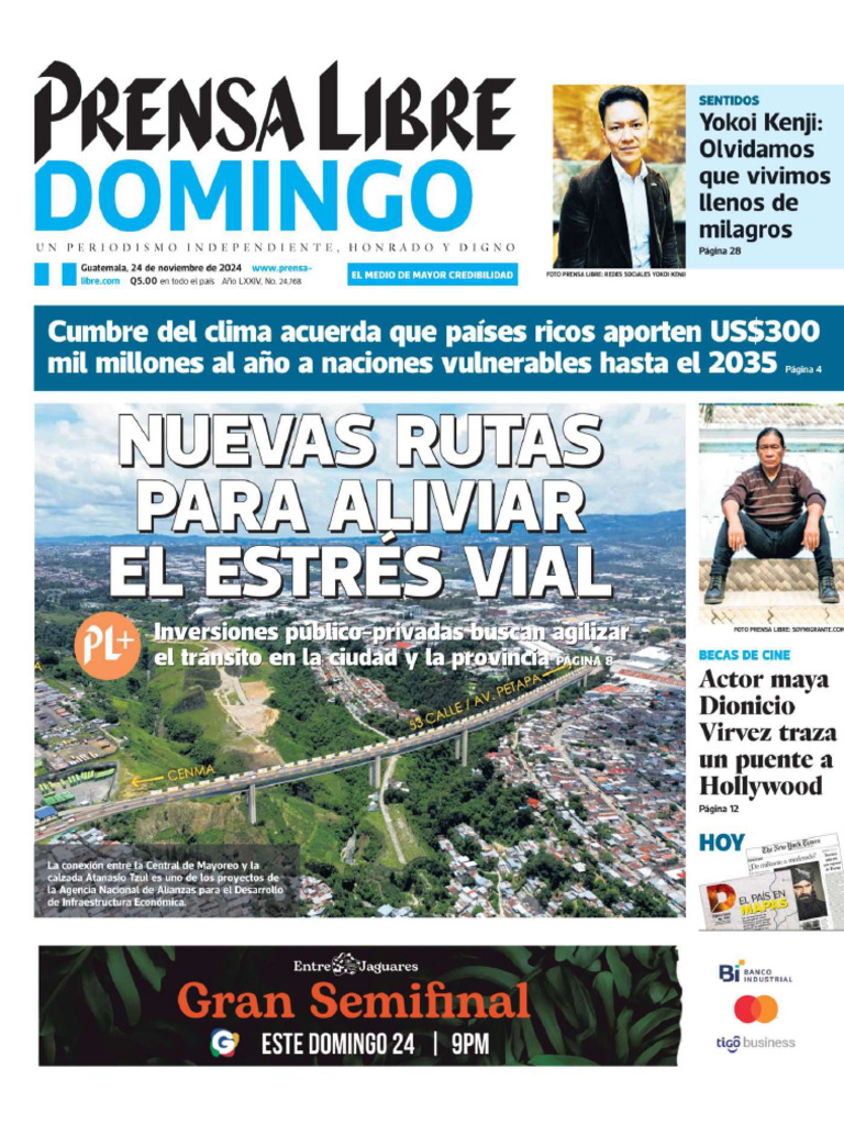 Prensa Libre Edición 24 Noviembre 2024 Guatemala PDF | PDF