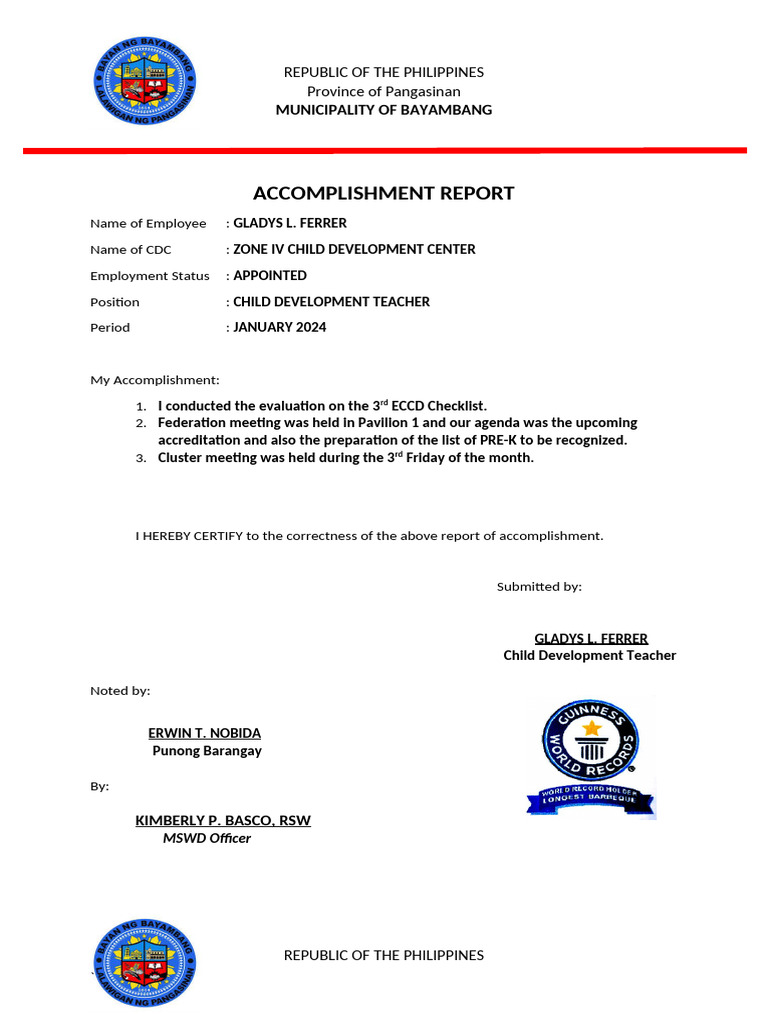Acc. Report 2 | PDF