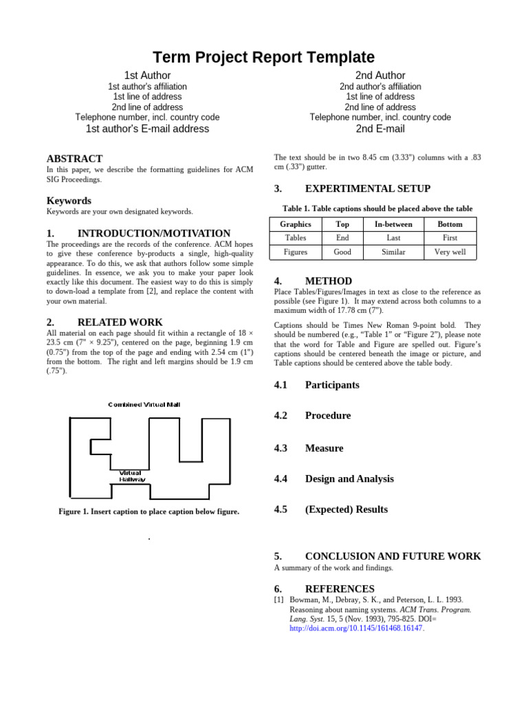 ACM SIG Proceedings Formatting Guide | PDF | Information Technology ...