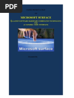 Latest Microsoft Surface Abstract