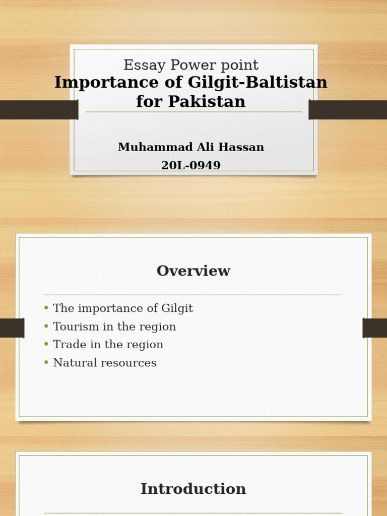 Essay Power Point | PDF