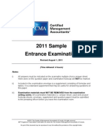 2010_SampleEntranceExam