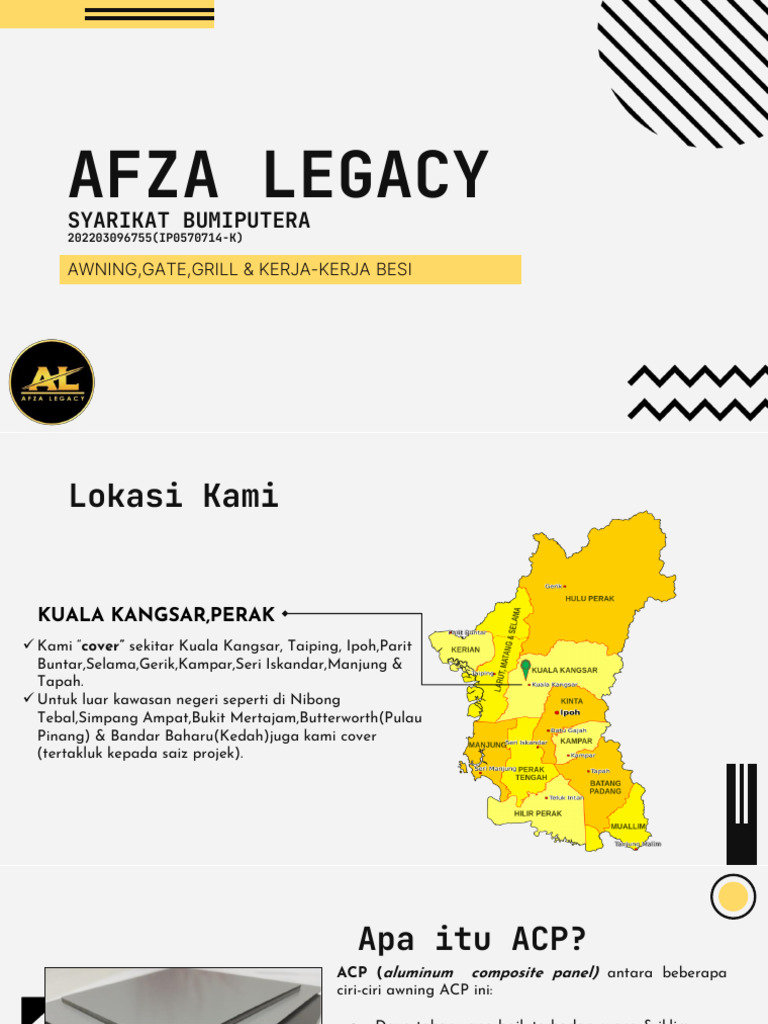 Katalog Produk Awning Afza Legacy | PDF
