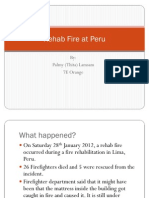 Fire Rehab at Peru