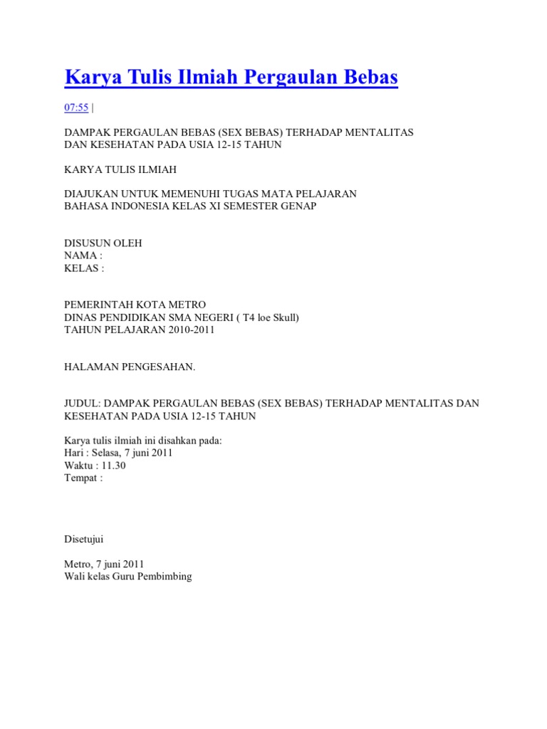 Contoh Karya Tulis Ilmiah Tentang Kesehatan Mata - Terkait Mata