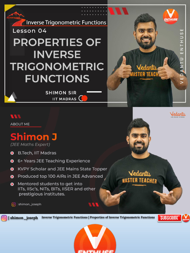 Inverse+Trigonometric+Functions+ +Properties+of+Inverse+Trigonometric ...
