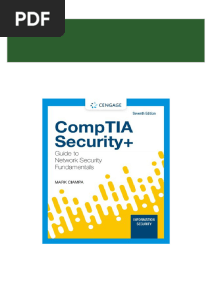 Instant Download Comptia Security+ Guide To Network Security Fundamentals 7th Edition Mark Ciampa - Ebook PDF PDF All Chapters