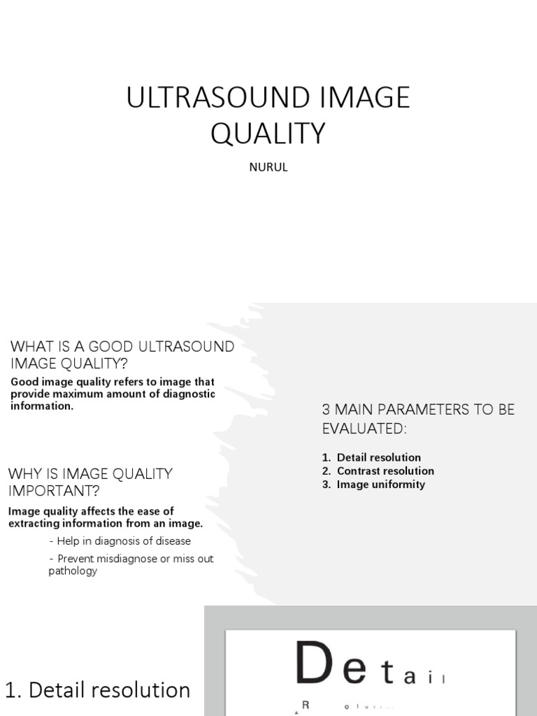 Image Quality | PDF