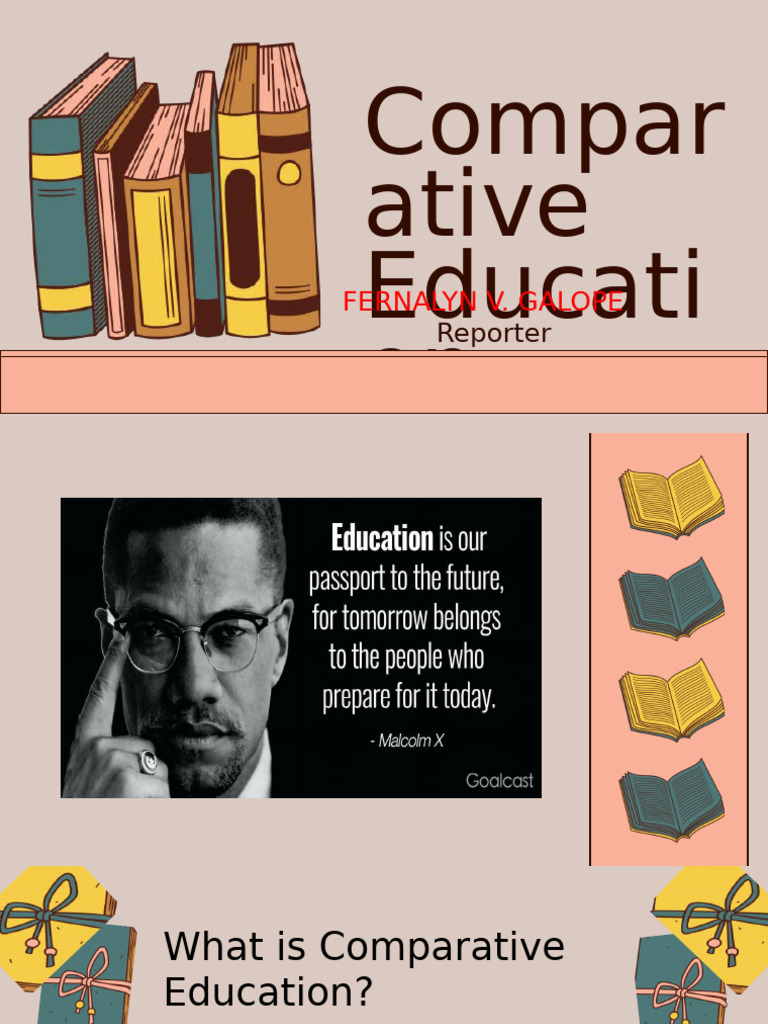 Comparative education pdf