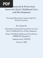 Psychosocial Protection Issues for Early Childhood Care and ...