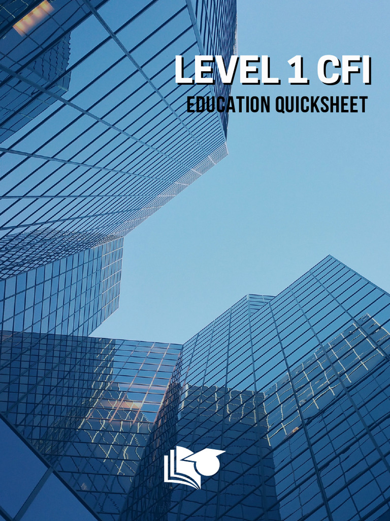 CFA Level 1 Fixed Income Overview | PDF | Bonds (Finance) | Standard ...