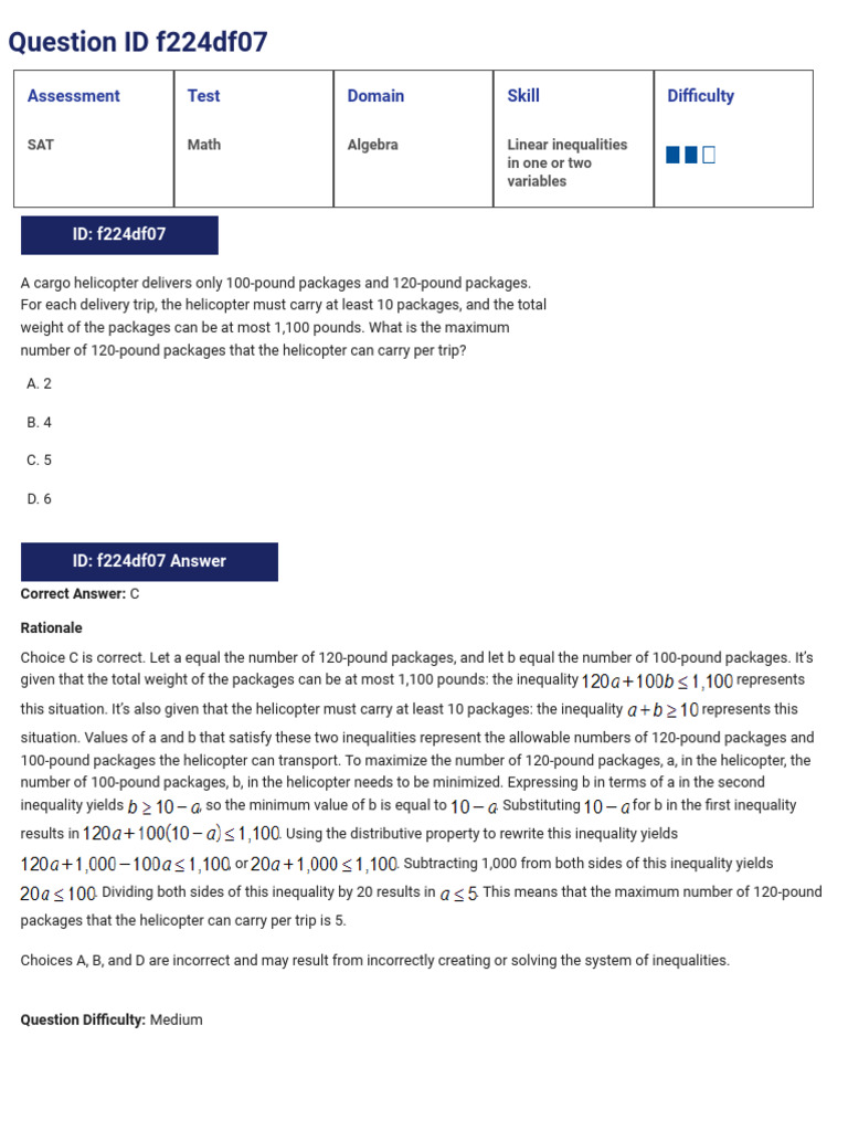 Sat Suite Question Bank Results Pdf