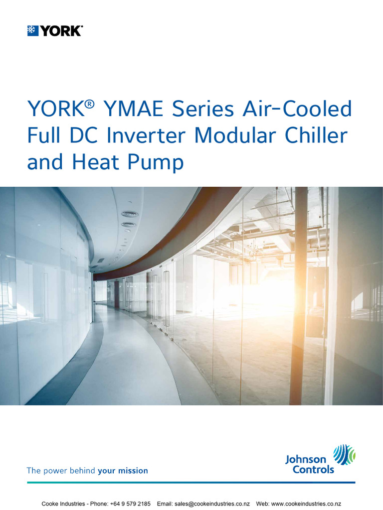 YORK YMAE Modular Chiller Overview | PDF | Heat Exchanger | Power Inverter
