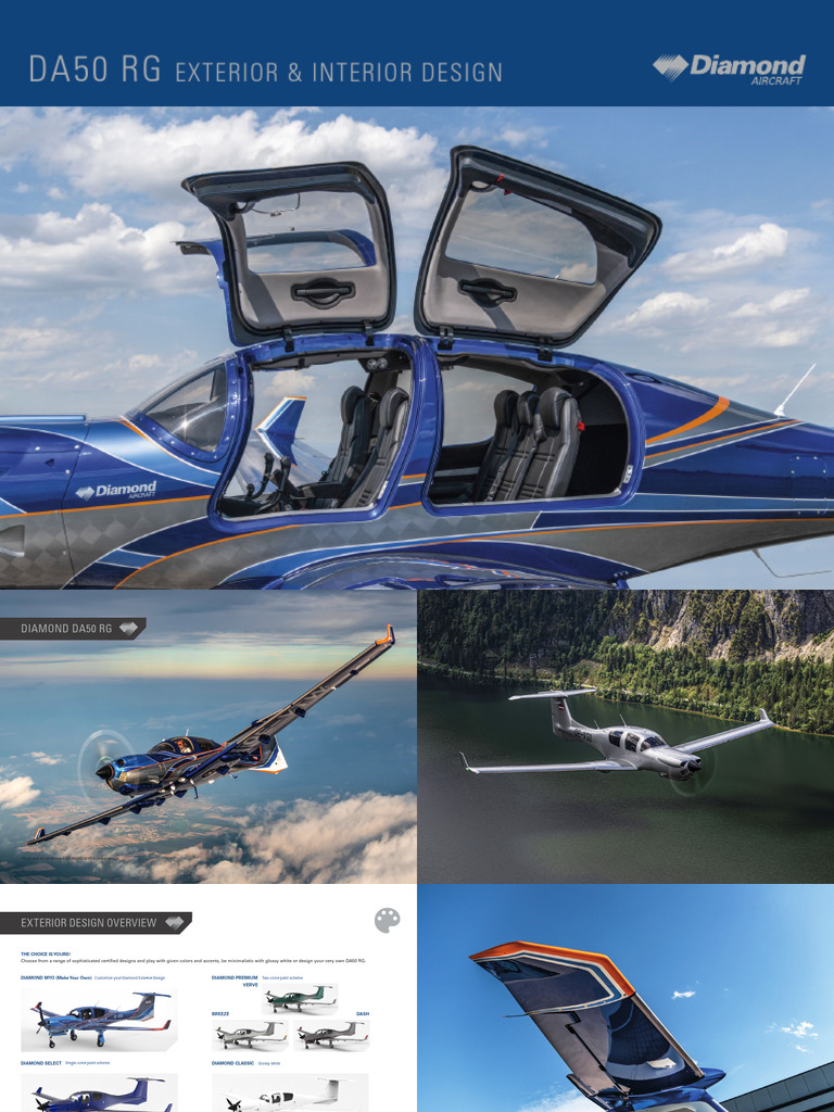 DA50 RG Interior and Exterior Options | PDF | Color | Grey