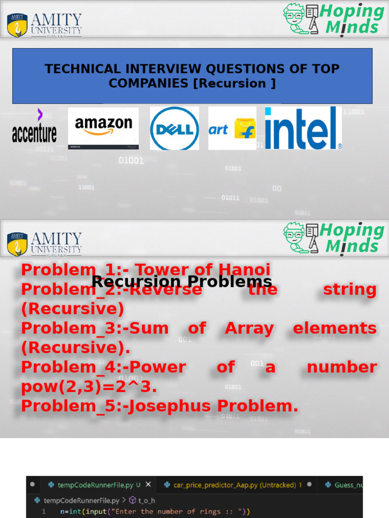 Recursion Solution | PDF
