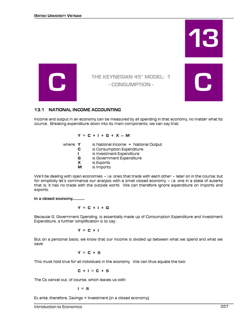 2022 Introduction To Economics Notes 13 | PDF | Fiscal Multiplier ...