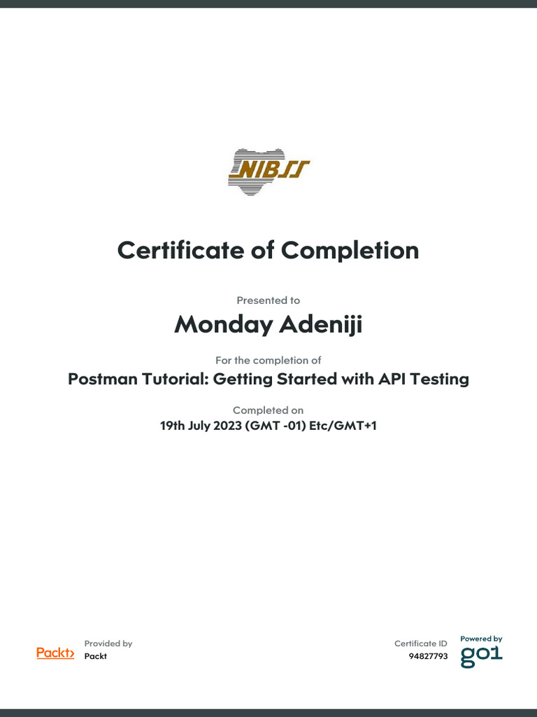 Getting Started With API Testing | PDF