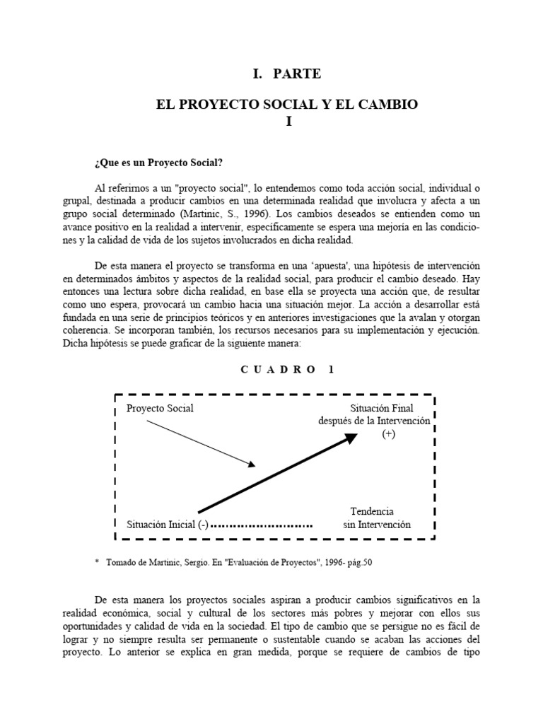 Cómo Diseñar Un Proyecto Social | PDF | Evaluación | Diseño