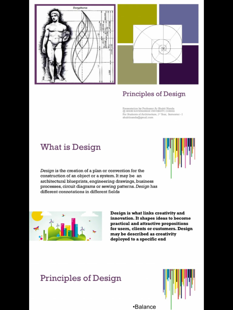 Mil 1 Principle of Designing | PDF