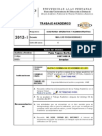 TA-2012-1 Auditoria Operativa y Administrativa
