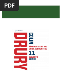 Management and Cost Accounting 11th Edition Mike Tayles - Ebook PDF All Chapter Instant Download