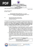 School Canteen Policy Guidelines 2024 | PDF | Foods | Drink