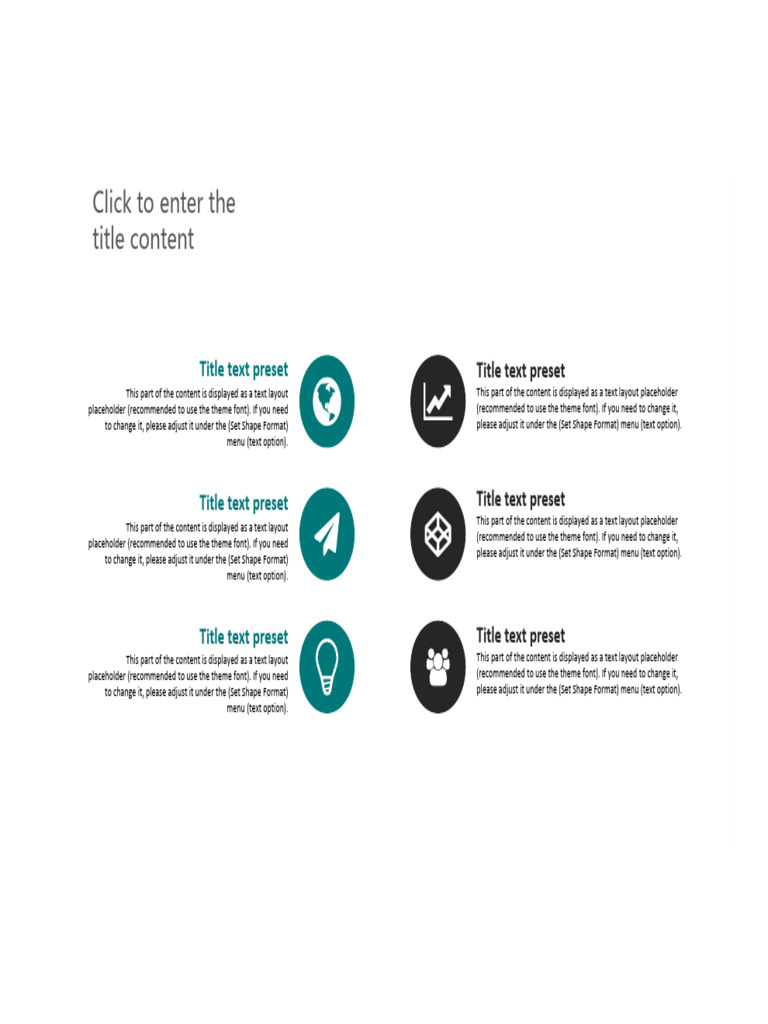 Text Layout Placeholder Guide | PDF